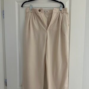 Reformation Size 4 Mason Cropped Pant Size 4 Sugar
